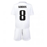 Real Madrid Toni Kroos #8 Fotballklær Hjemmedraktsett Barn 2022-23 Kortermet (+ korte bukser)